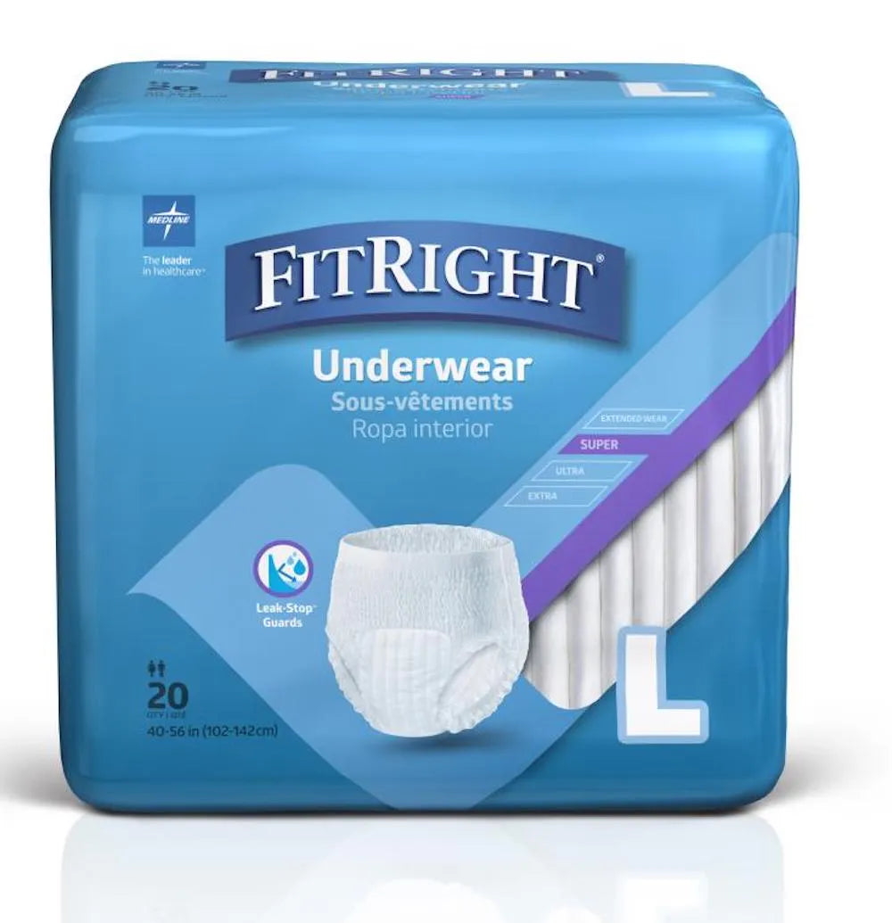 Fitright Underpads and Underwear